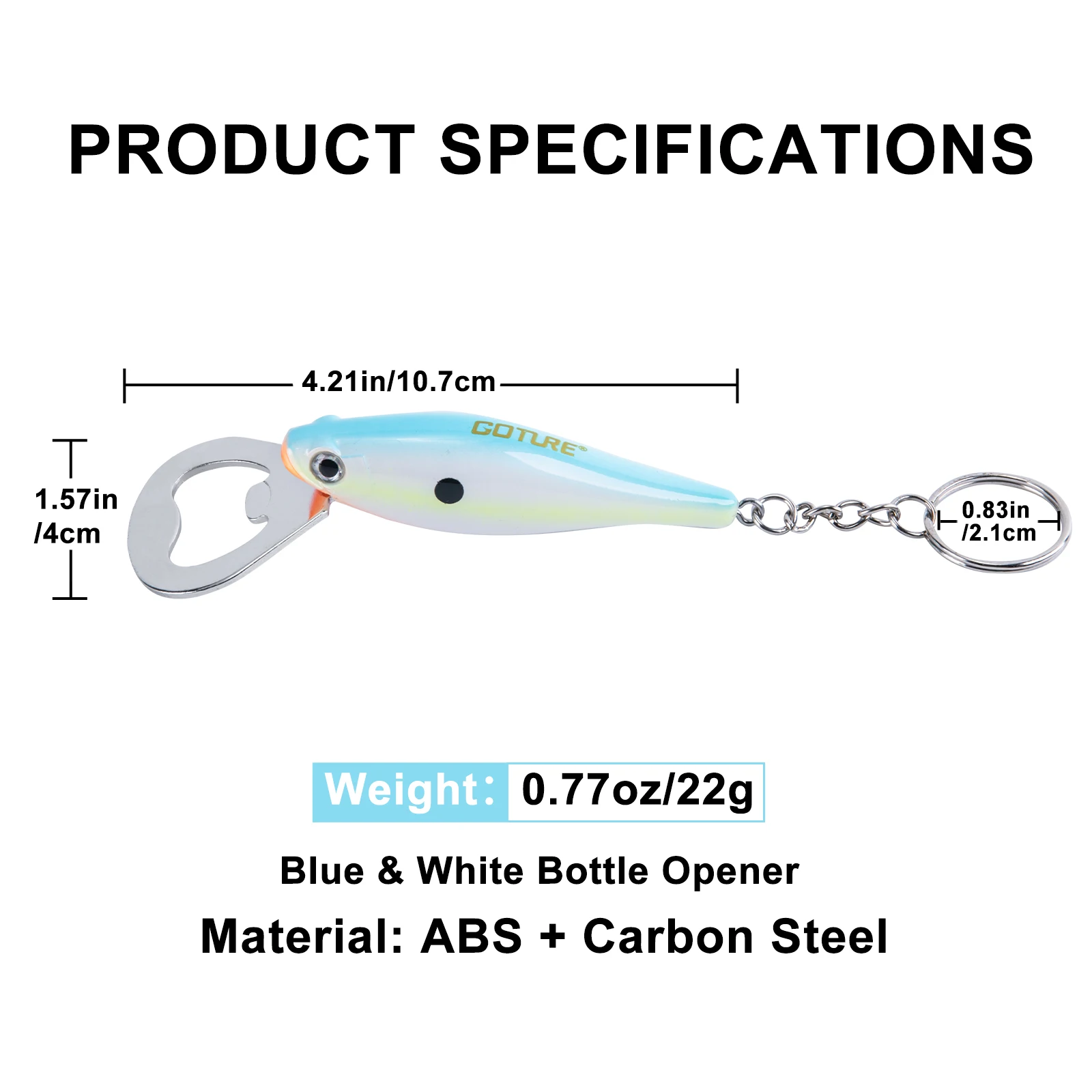 Goture 1pcs Fishing Lure Bottl - Kitchen Appliances Gift reseña y precio