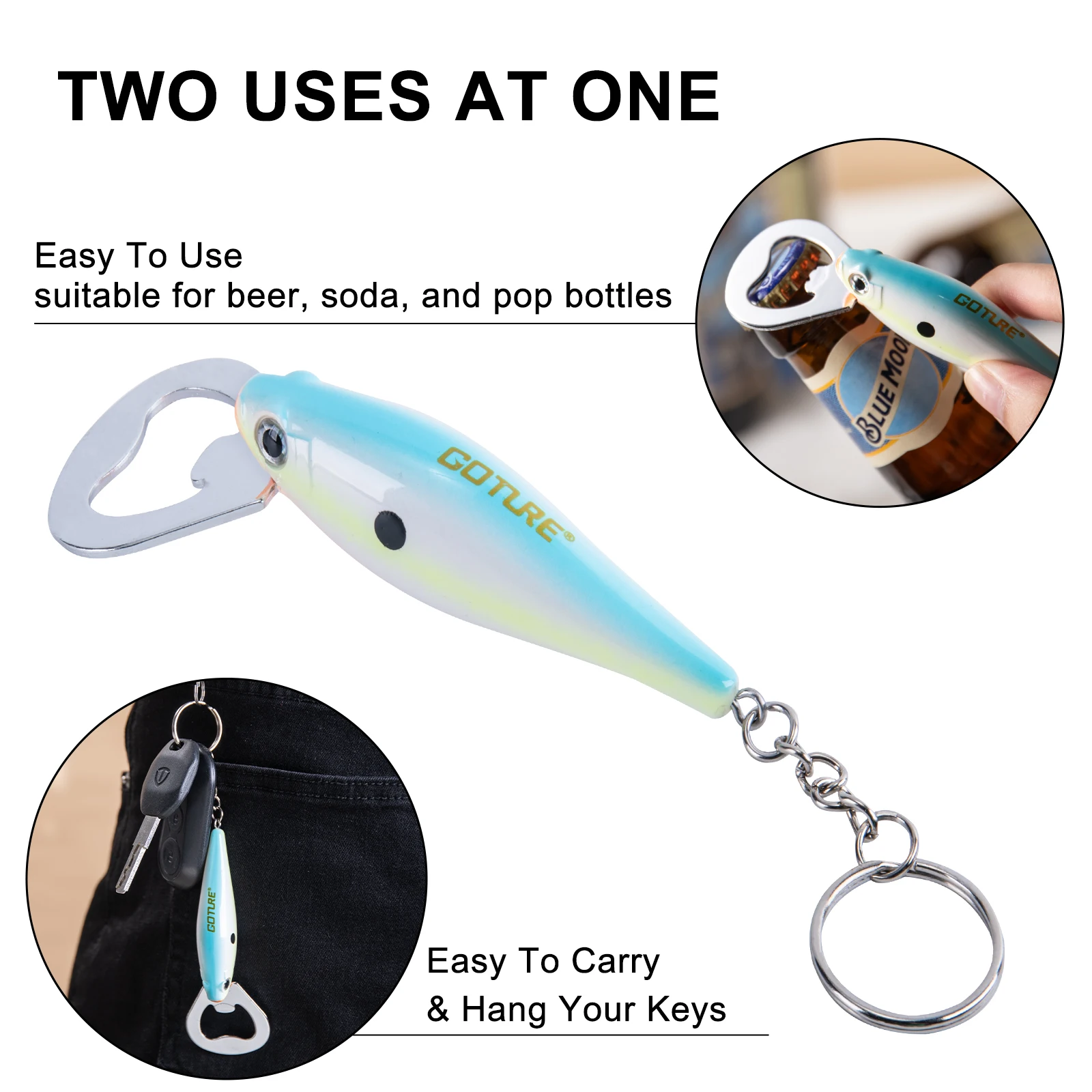 Goture 1pcs Fishing Lure Bottl - Kitchen Appliances Gift reseña y precio