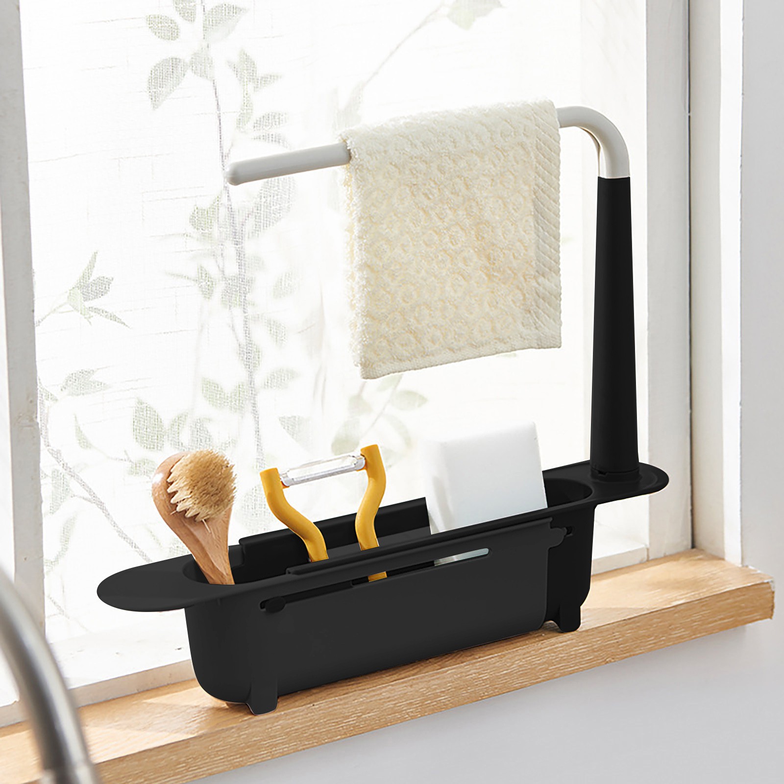 elescopic Sink Shelf Drainer R - Kitchen Appliances Gift reseña y precio