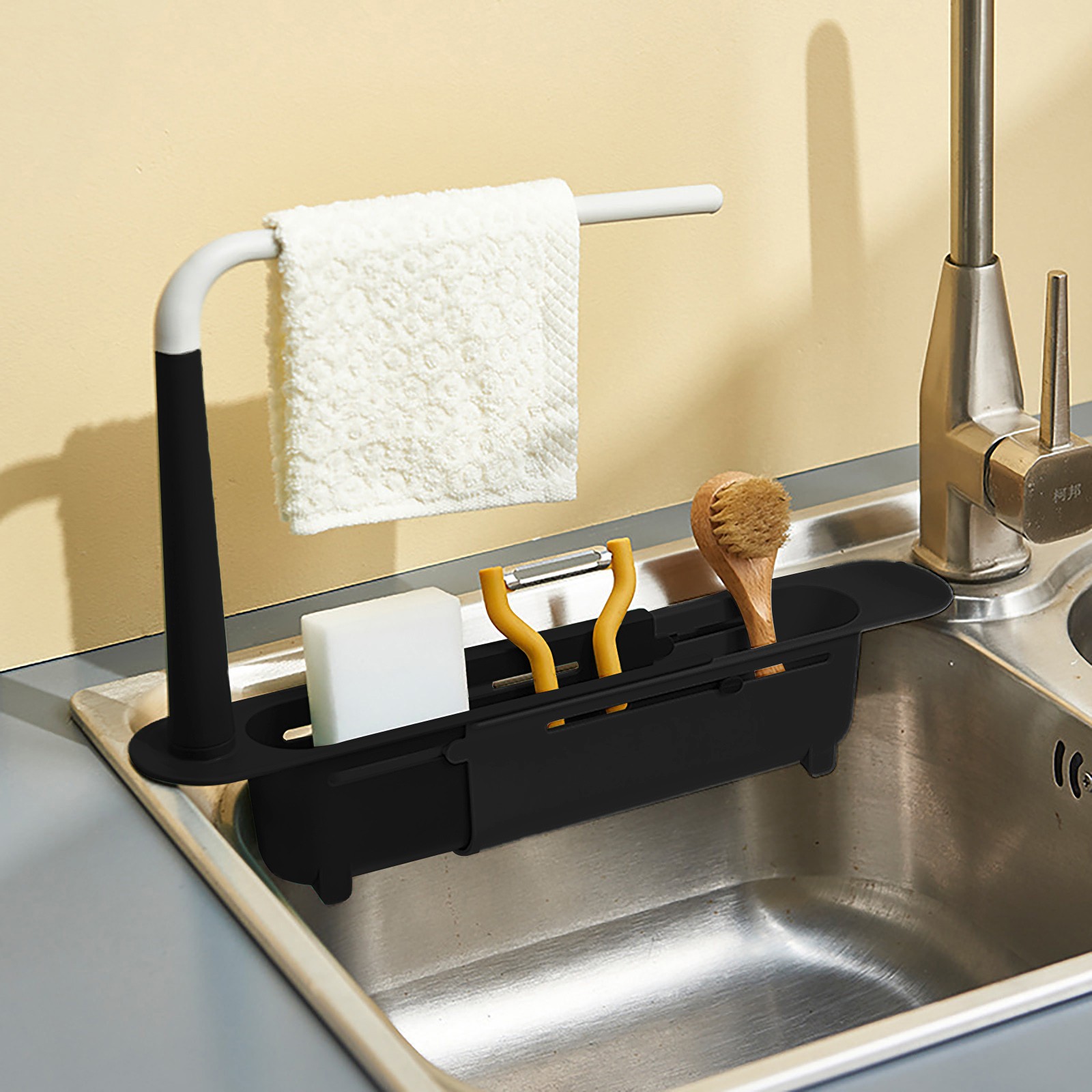 elescopic Sink Shelf Drainer R - Kitchen Appliances Gift reseña y precio