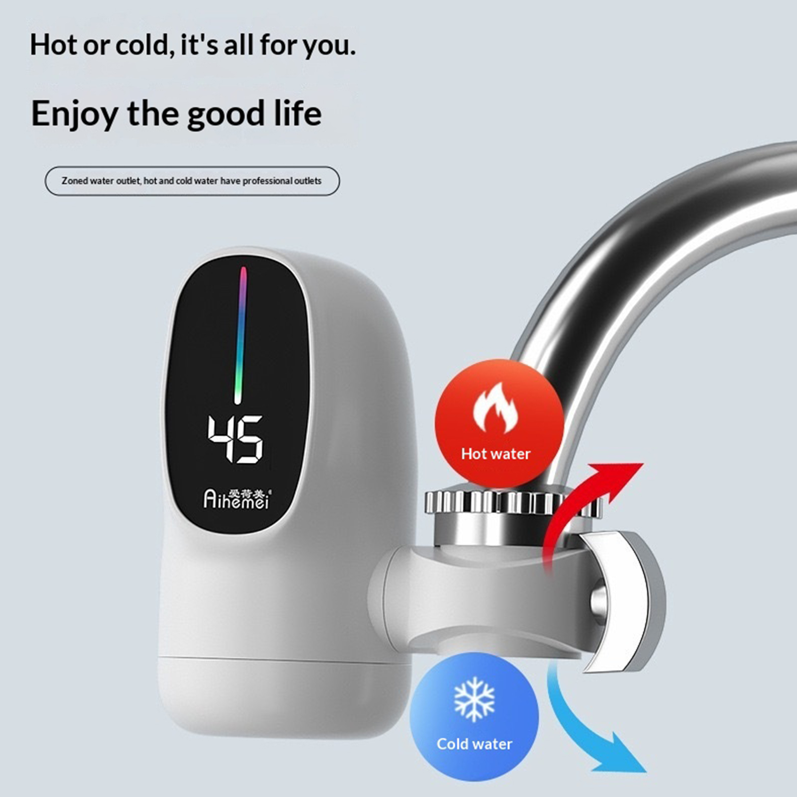 110V Rapid Heating Tap with Di - Kitchen Appliances B&Q reseña y precio