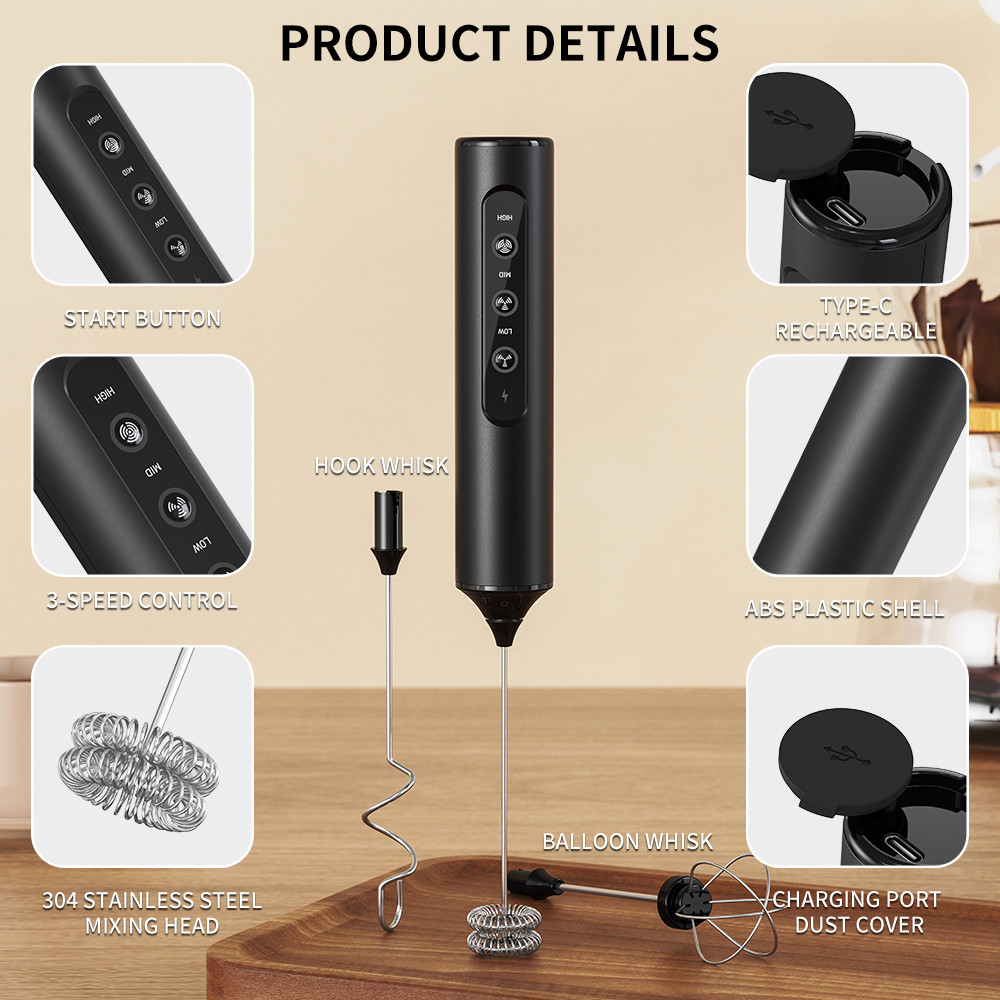 3 in 1 Electric Handheld Milk  - Yogurt Maker Electric reseña y precio