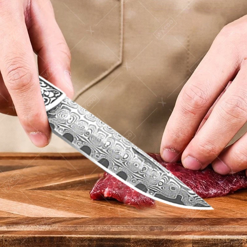WXCOO Damascus Steel Folding P - Kitchen Appliances Gift reseña y precio