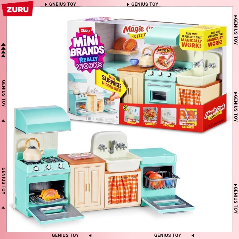 Zuru Mini Brands Magic Cook Ki - Kitchen Appliances Gift reseña y precio