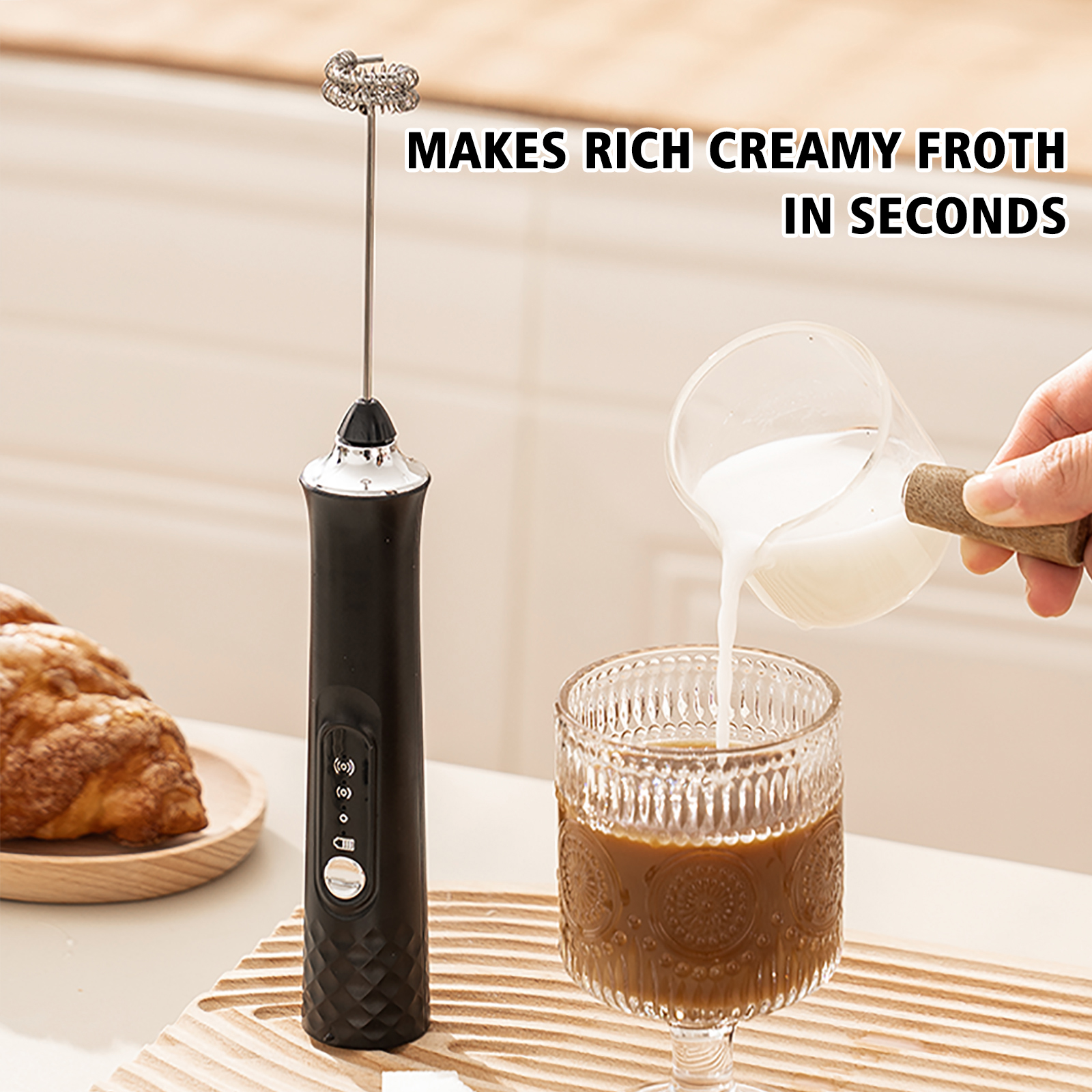 Powerful Electric Milk Frother - Yogurt Maker Electric reseña y precio