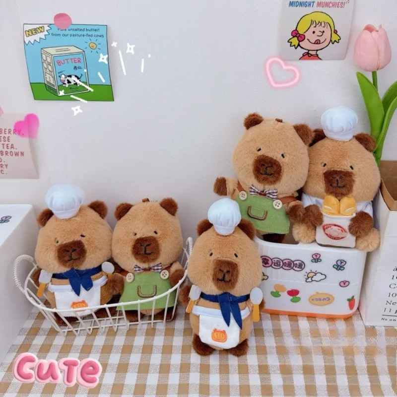 1-4PCS Capybara Plush Keychain - Kitchen Appliances Gift reseña y precio