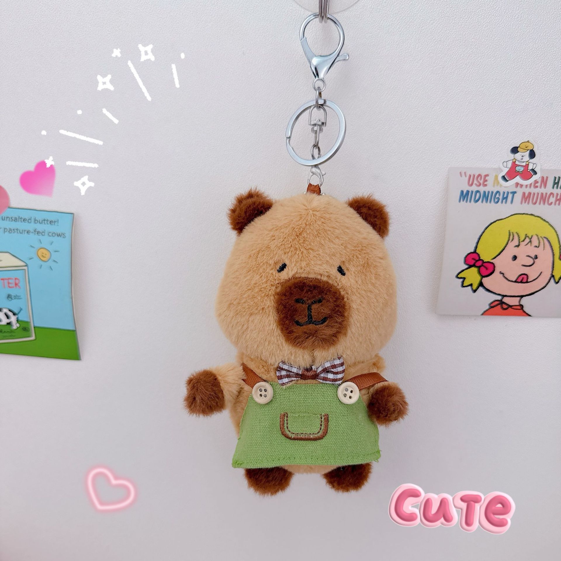 1-4PCS Capybara Plush Keychain - Kitchen Appliances Gift reseña y precio