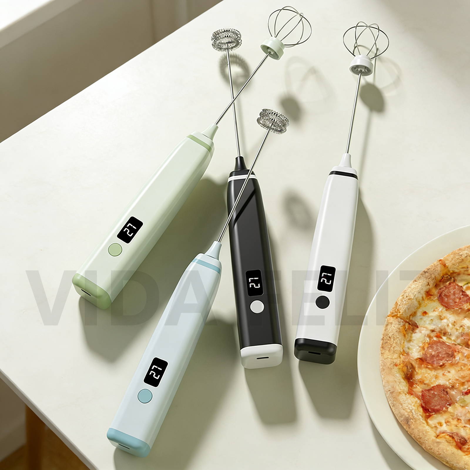 Cordless Handheld Milk Frother - Yogurt Maker Electric reseña y precio