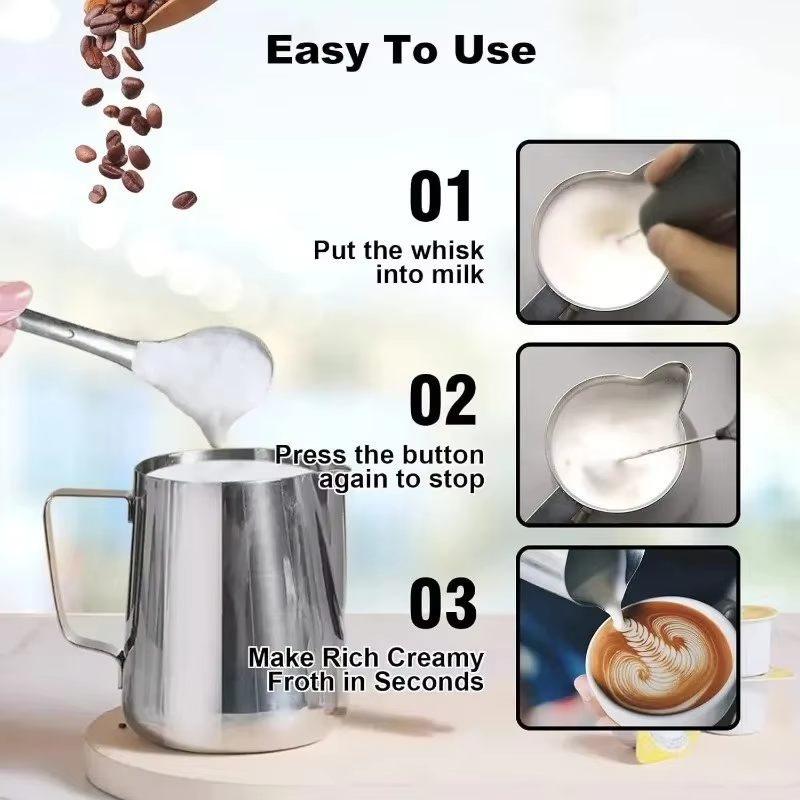 NEW 2026 MINI Milk Frother USB - Yogurt Maker Electric reseña y precio