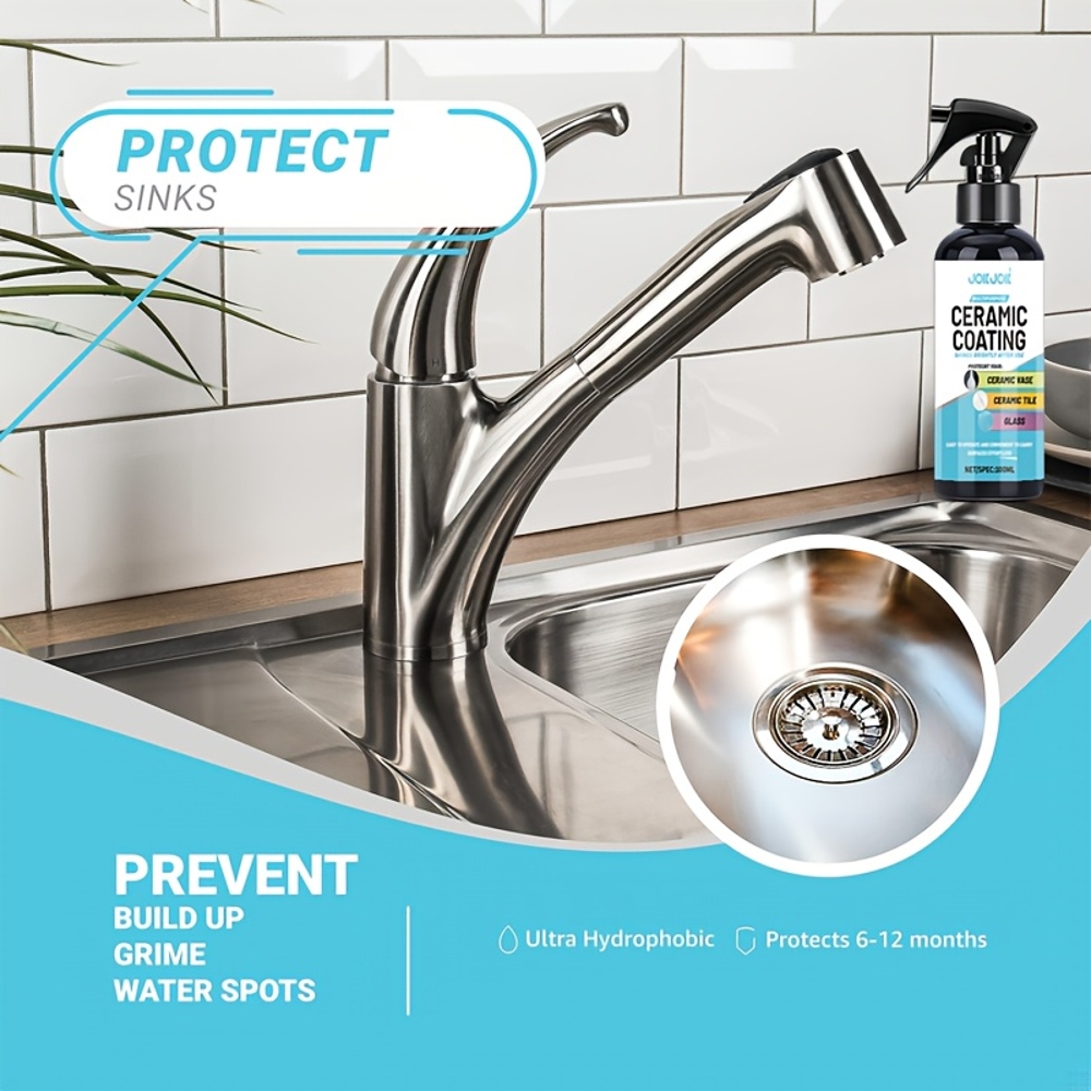 Ceramic Coating Spray Kit - Sh - Kitchen Appliances Bath reseña y precio