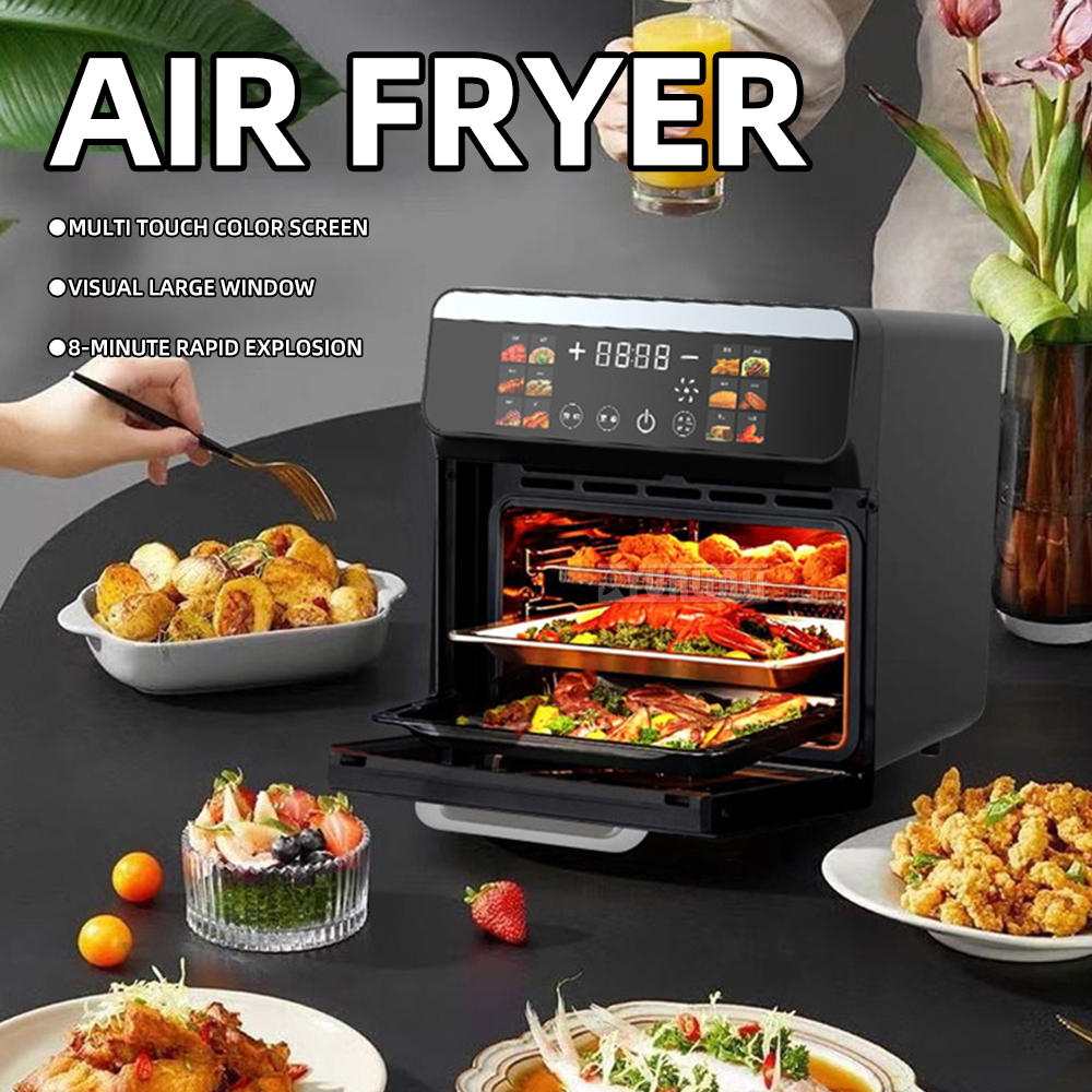 Touchscreen Electric Air Fryer - Kitchen Appliances B&Q reseña y precio